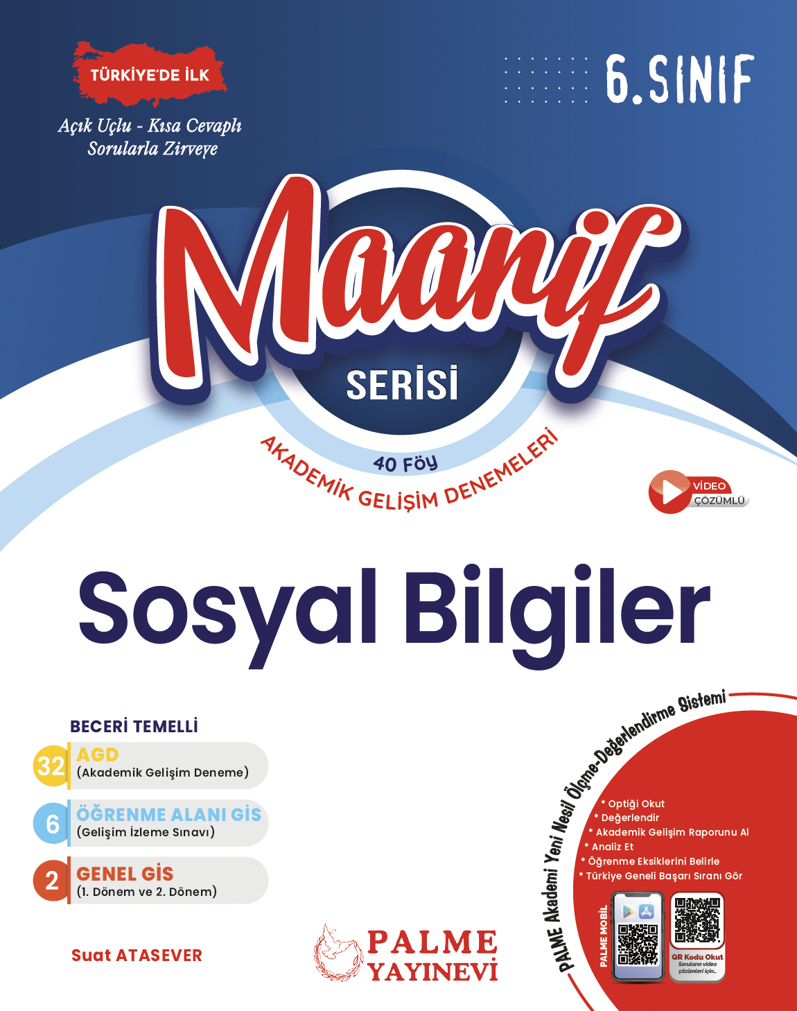 6. SINIF MAARİF SOSYAL BİLGİLER AKADEMİK GELİŞİM DENEMELERİ